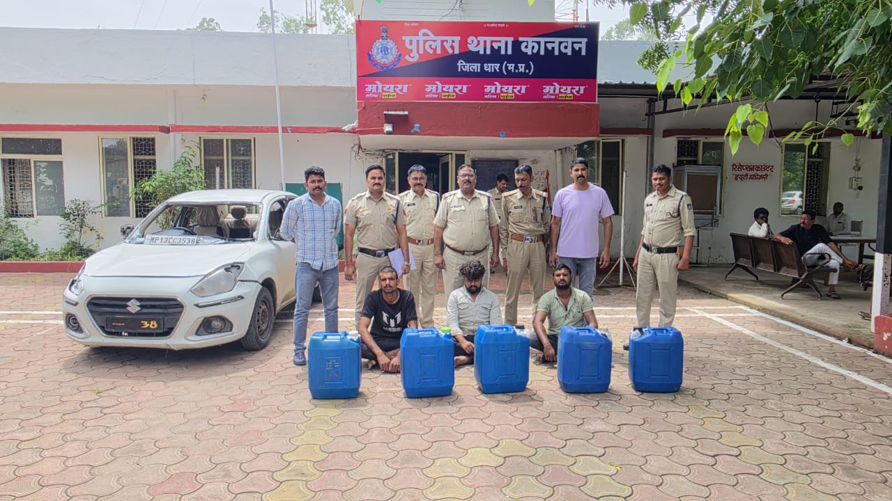 ट्रांसफार्मर ऑयल चोरी करने वाले गिरोह का पर्दाफाश : अंतर्जिला गिरोह के तीन सदस्‍य गिरफ्तार